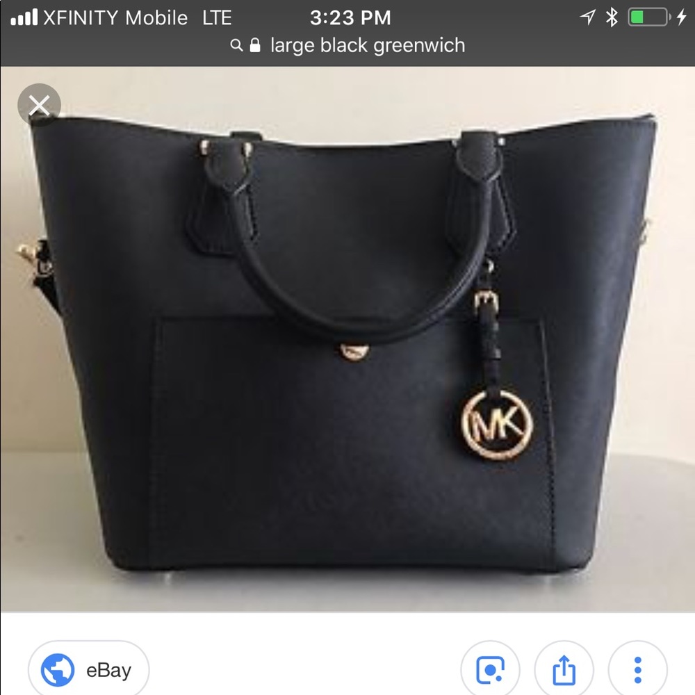Michael Kors Black Greenwich